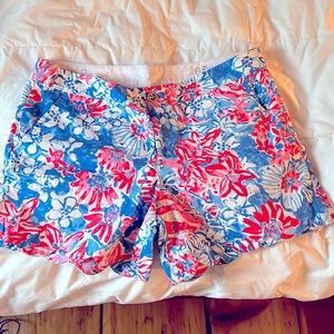 Lilly Pulitzer - “It is always summer somewhere” shorts size 8